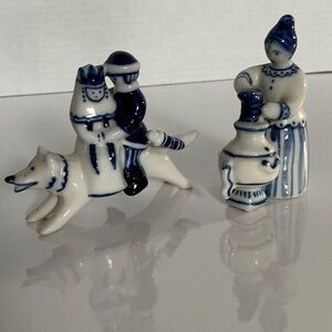Russian Gzhel Figurines
